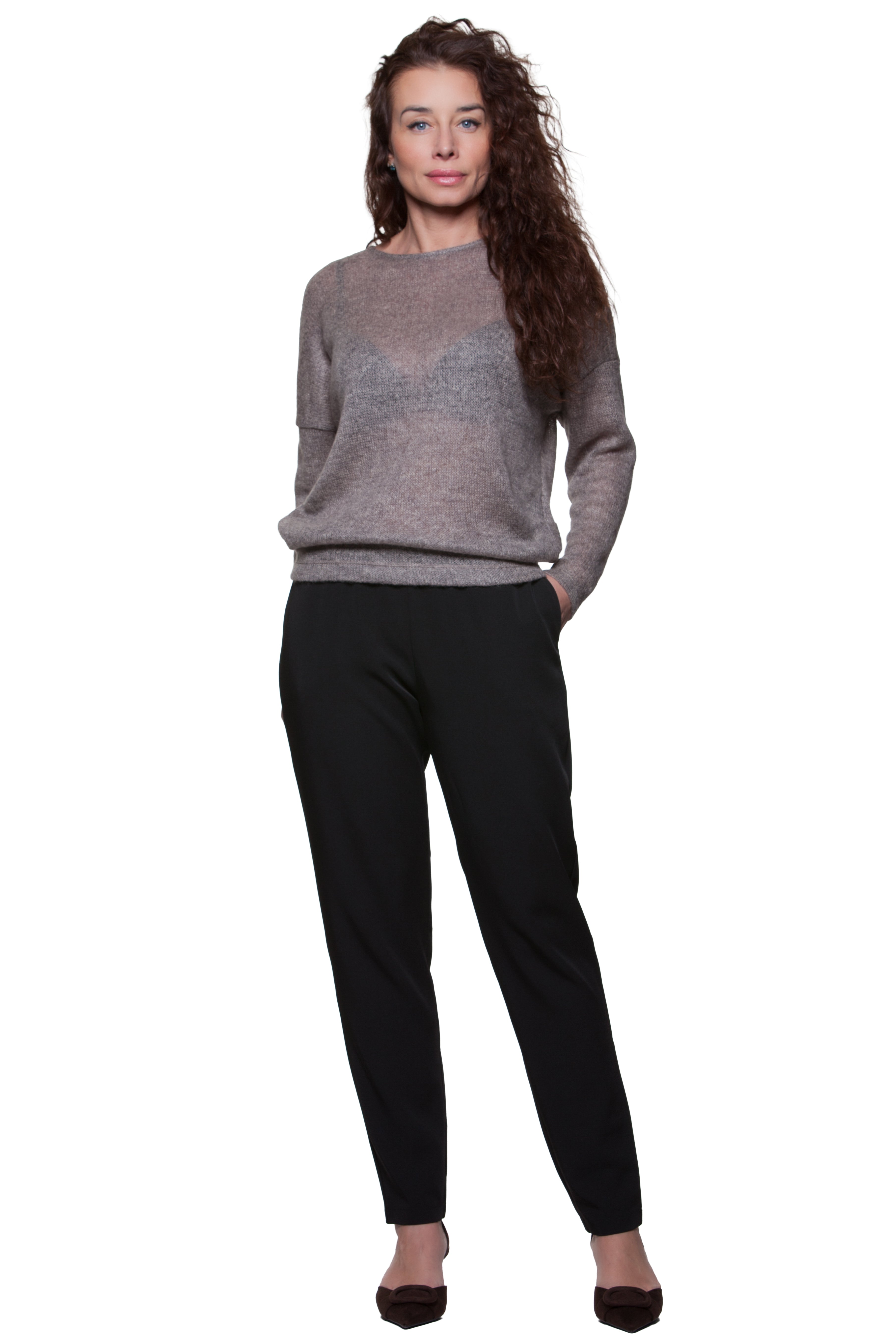 Casual Wool Loose-fit Jumper Iris No4