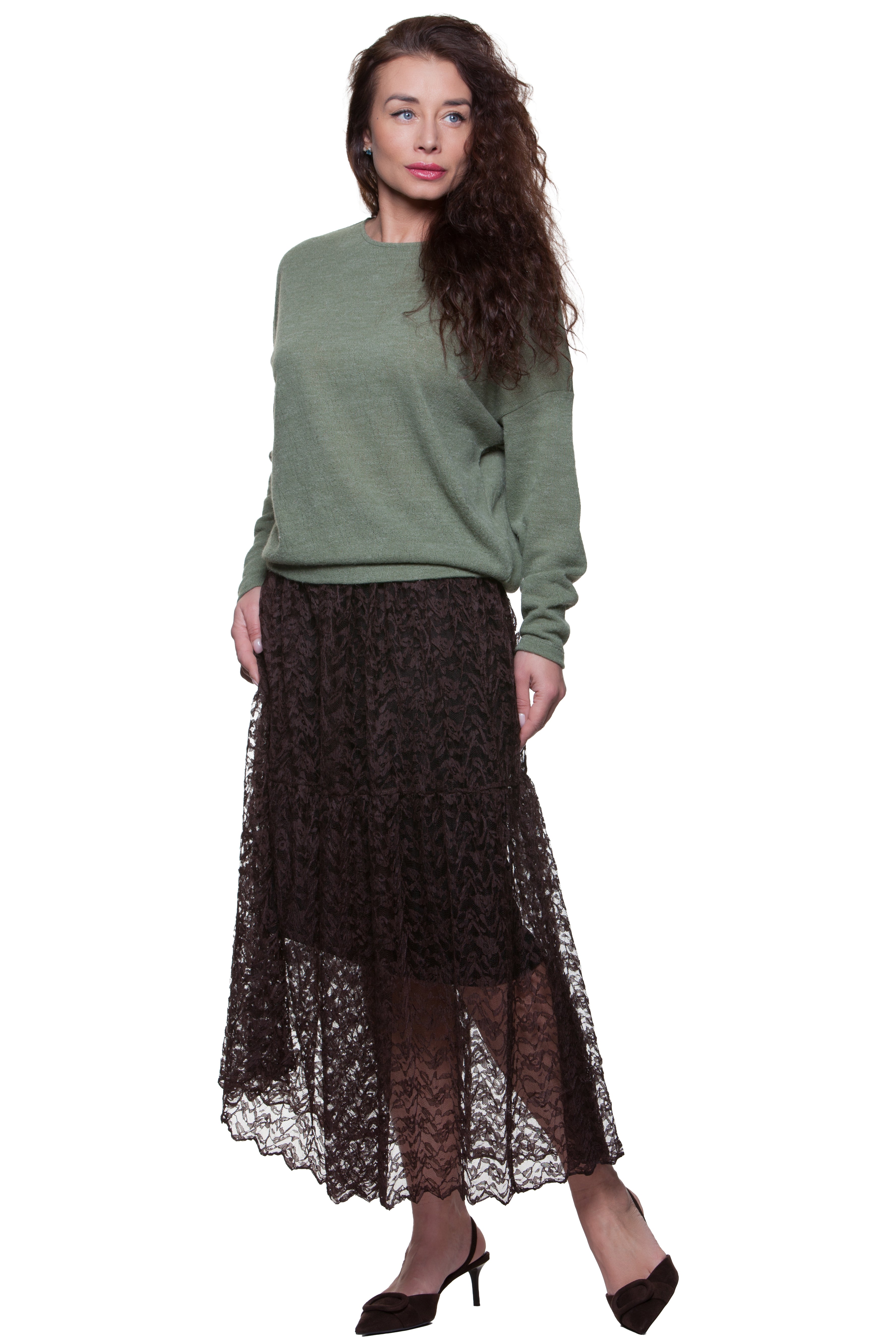 Casual Wool Loose-fit Jumper Iris No11