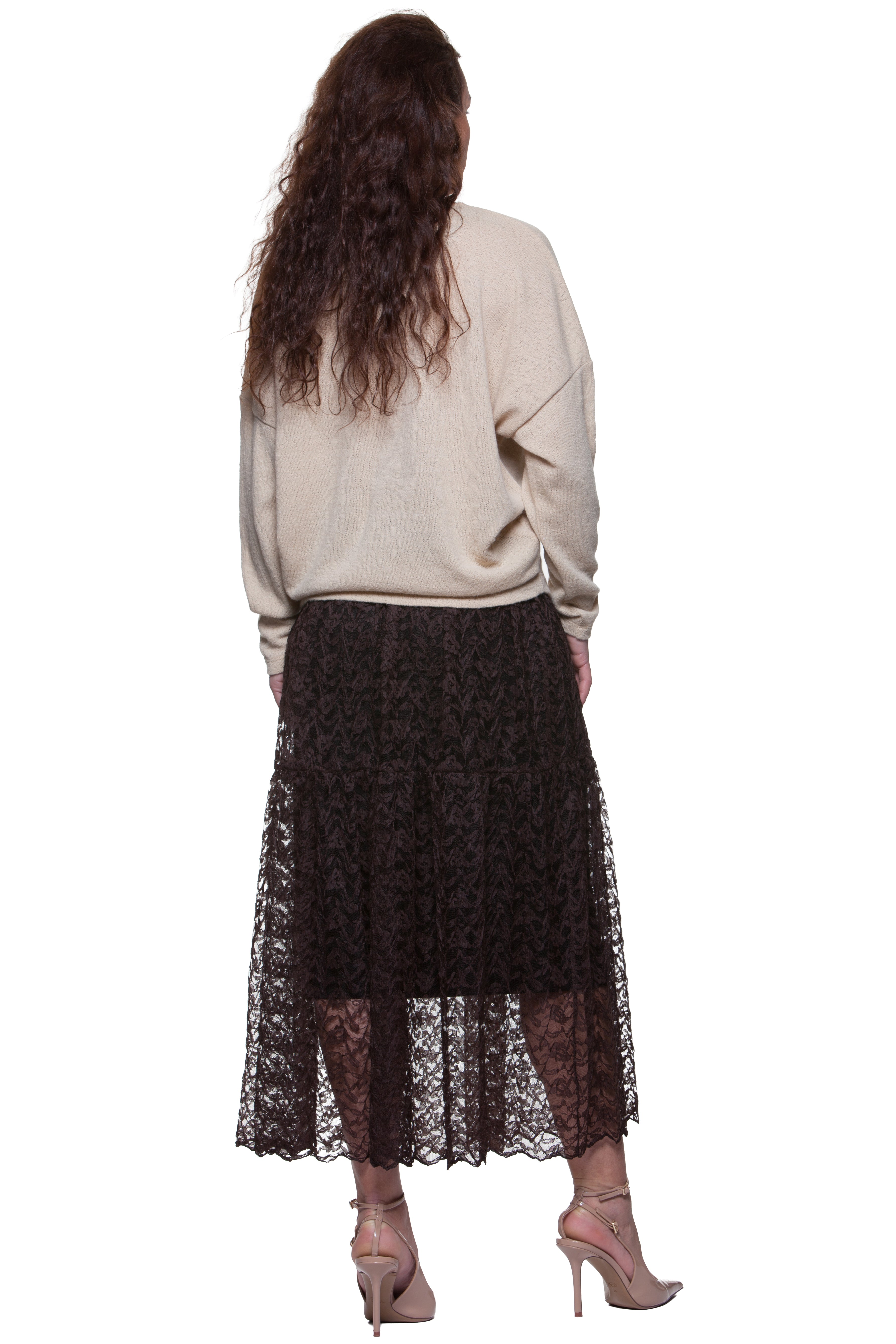 Casual Wool Loose-fit Jumper Iris No10