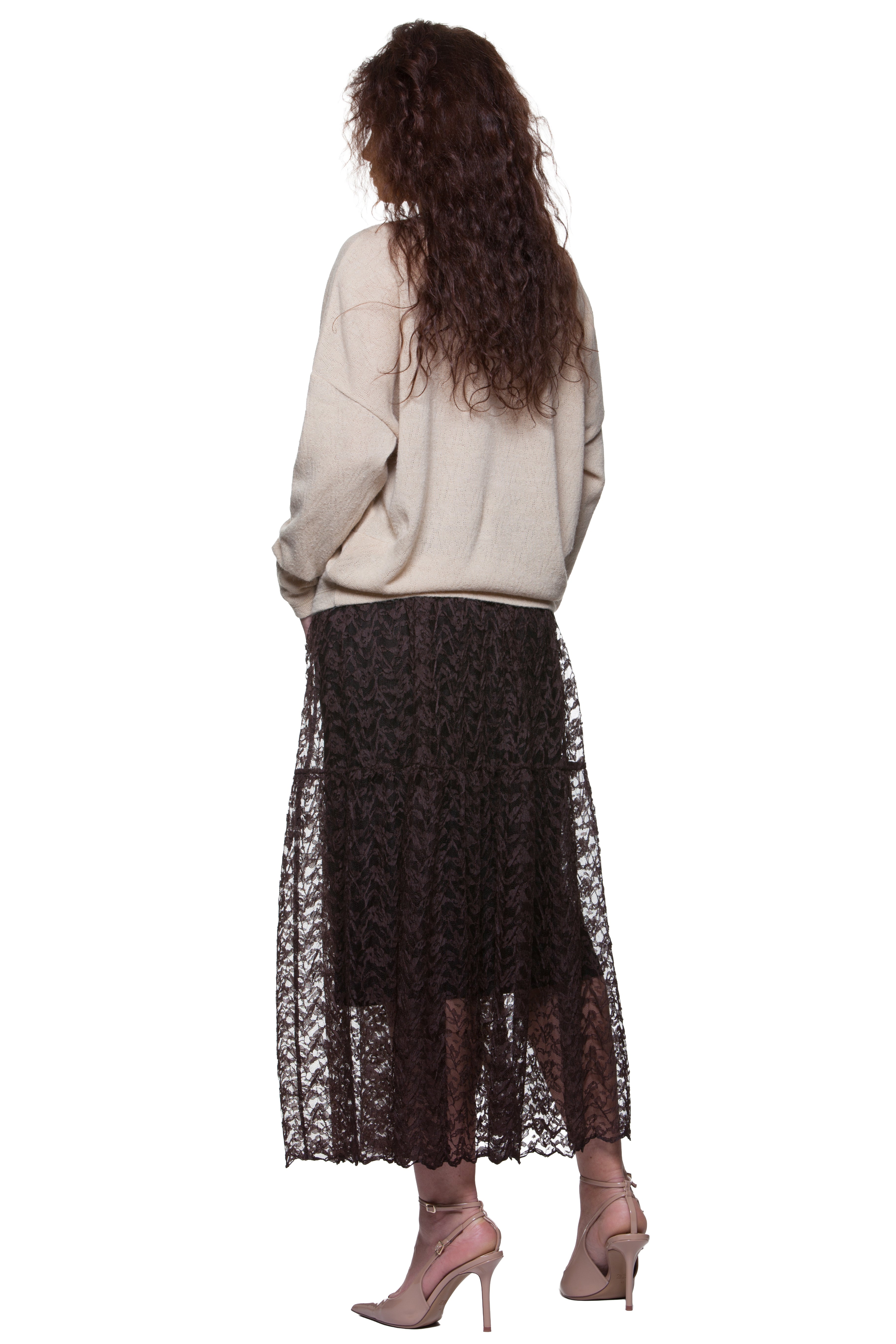 Casual Wool Loose-fit Jumper Iris No10