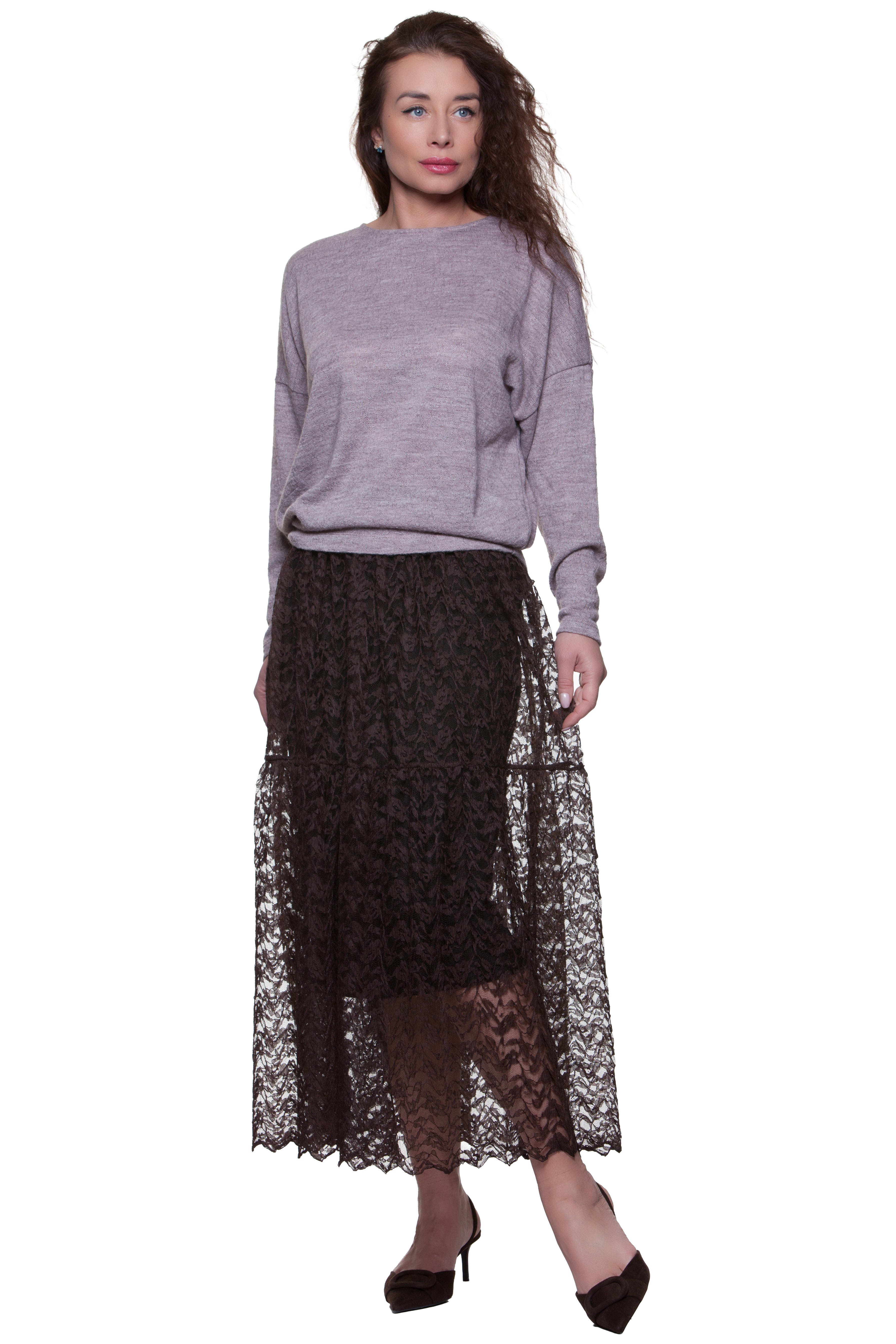 Casual Wool Loose-fit Jumper Iris No9