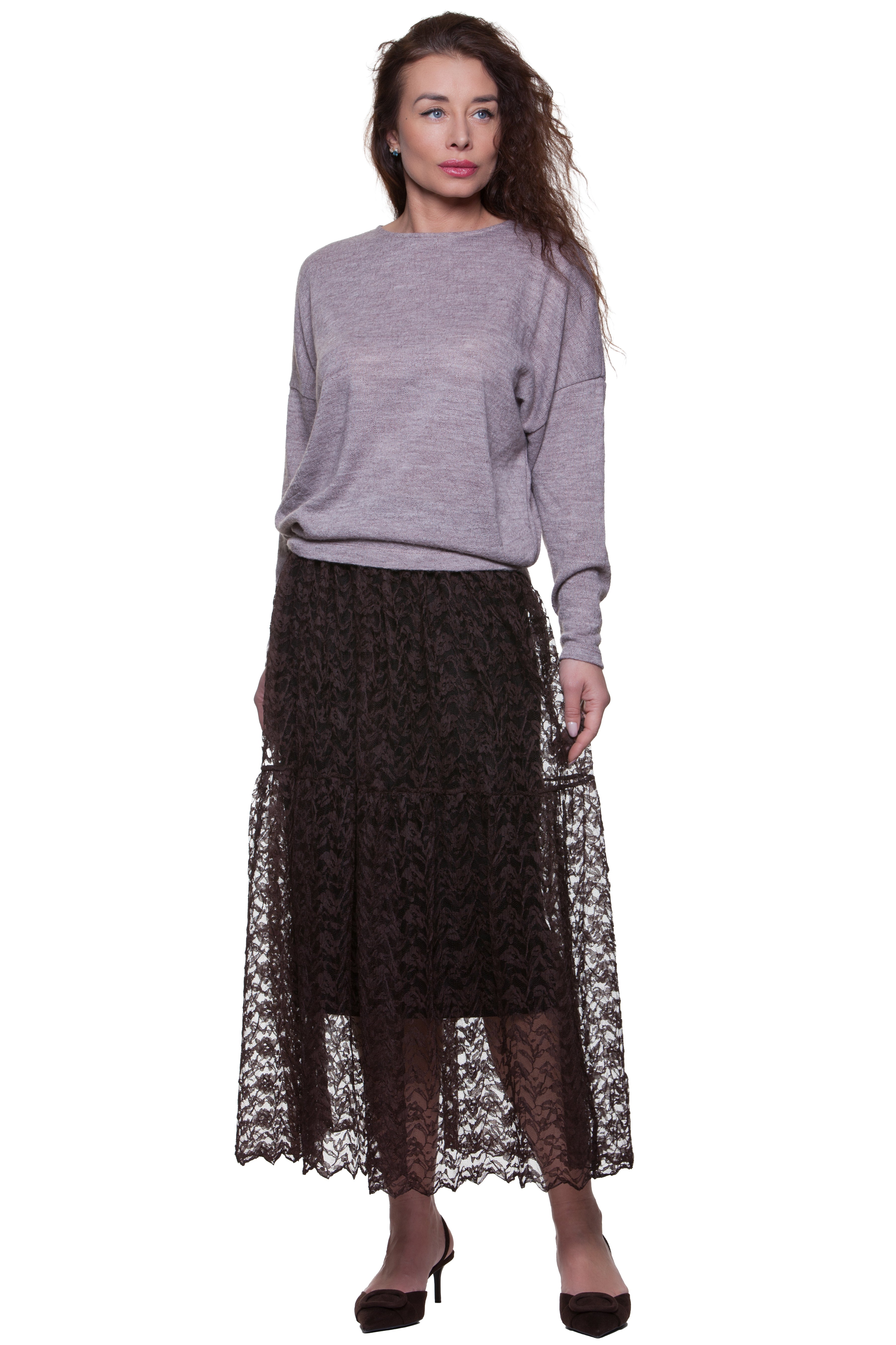 Casual Wool Loose-fit Jumper Iris No9