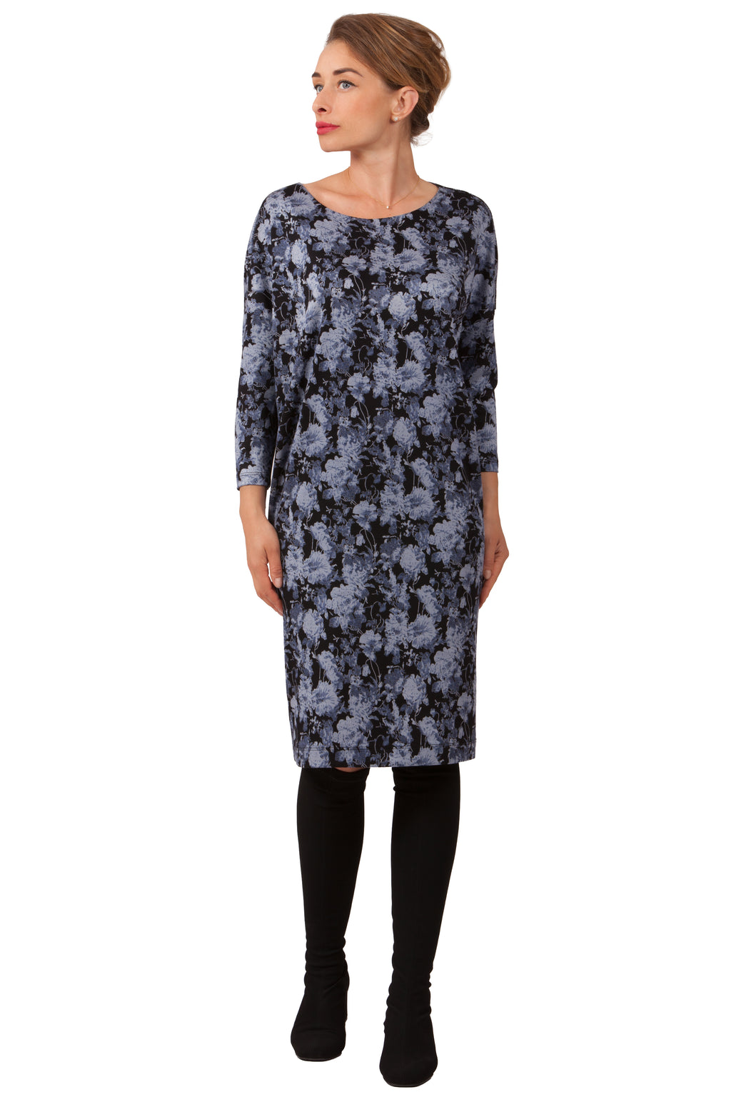 Eleganta, brīva piegriezuma kleita Karime Nr. 14