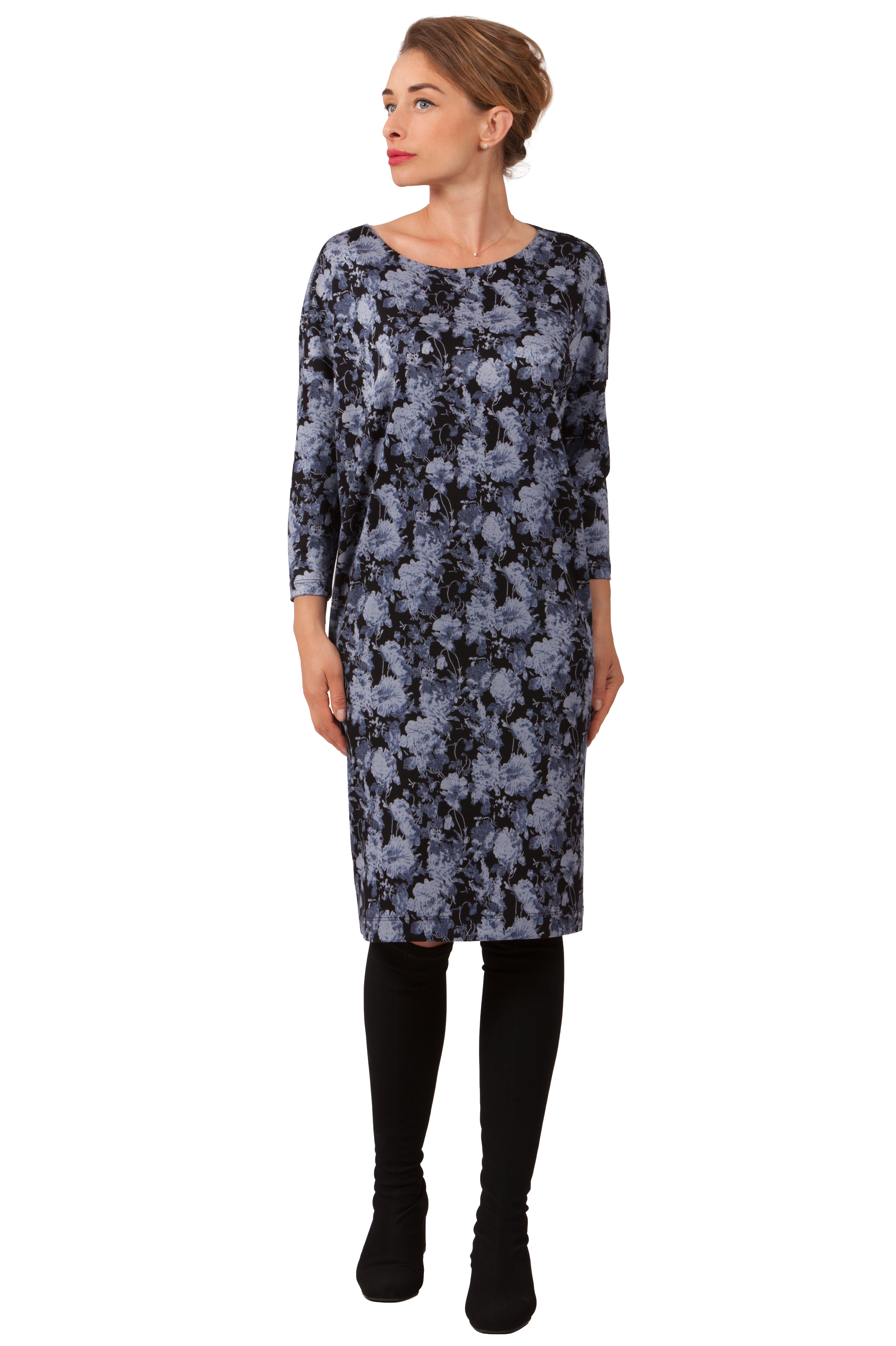 Eleganta, brīva piegriezuma kleita Karime Nr. 14