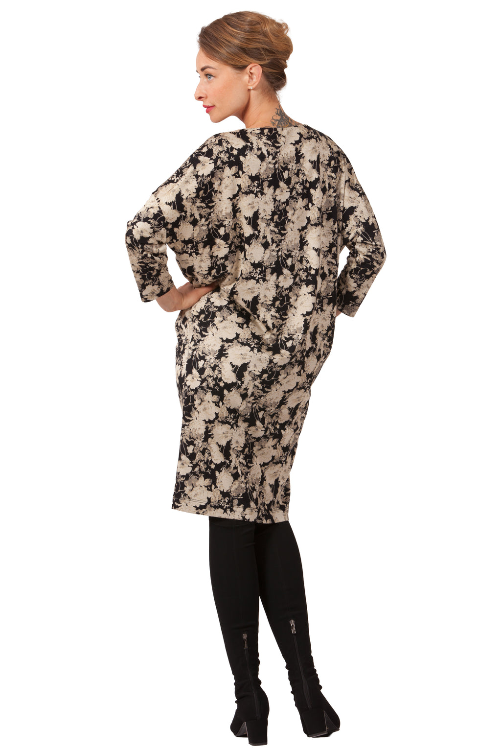 Elegant Relaxed-Fit Dress Karime No15