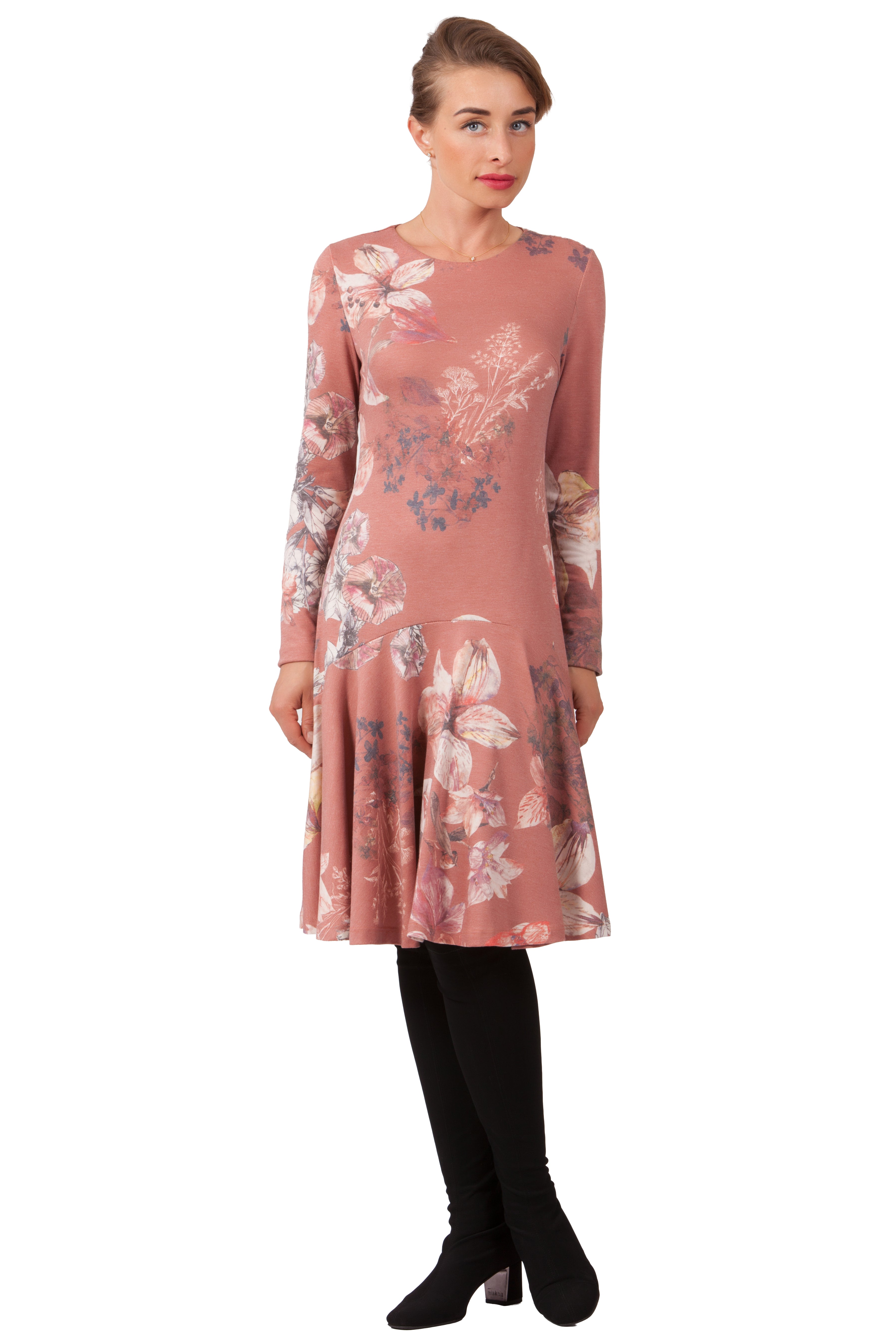 Romantic Dress Karime No16 — Magnolica Latvian Women's Clothing