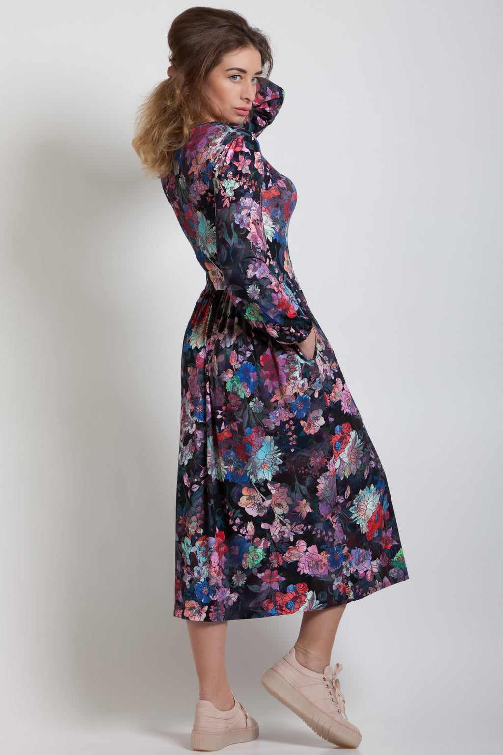 Casual Midi Dress Karime No24