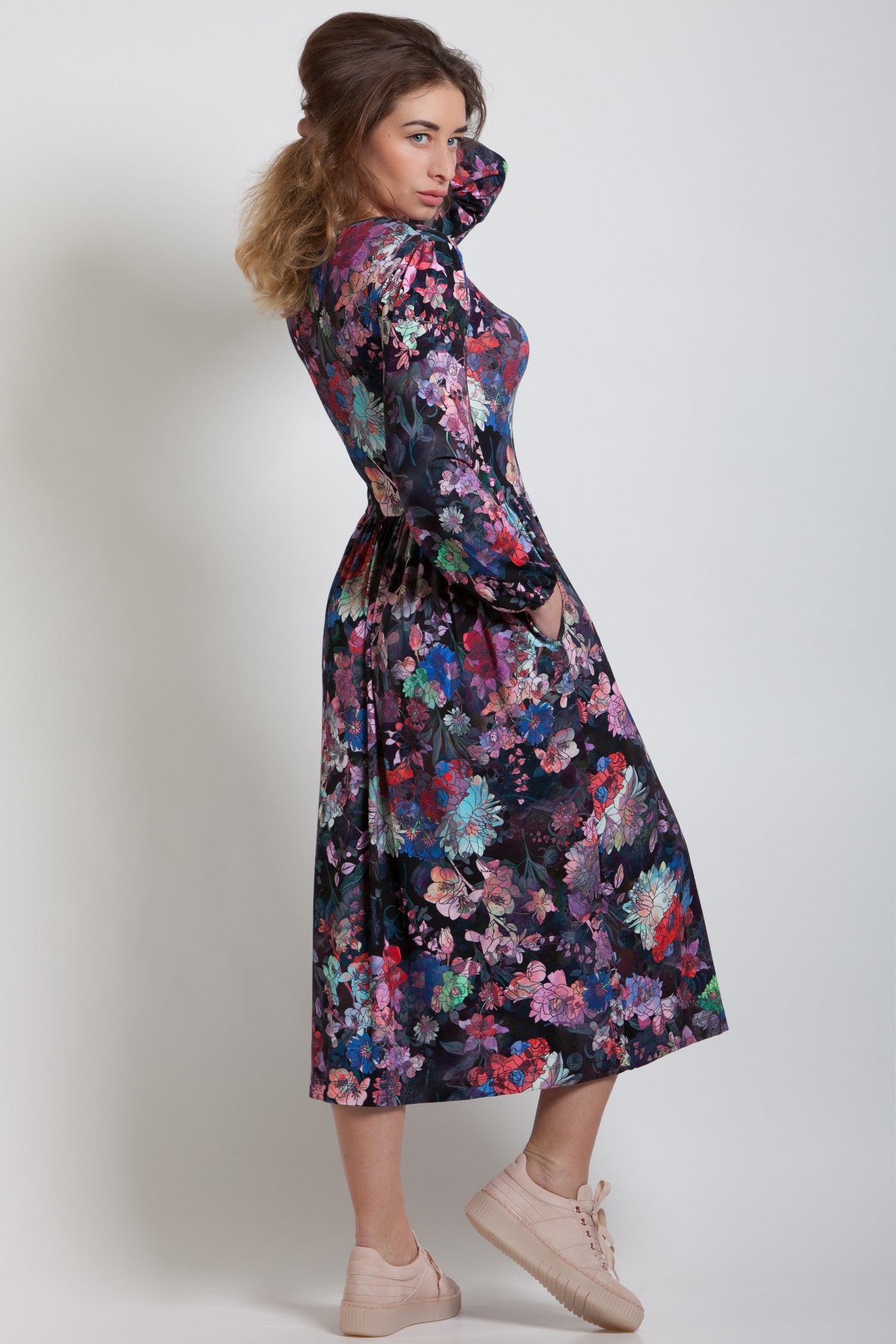 Casual Midi Dress Karime No24