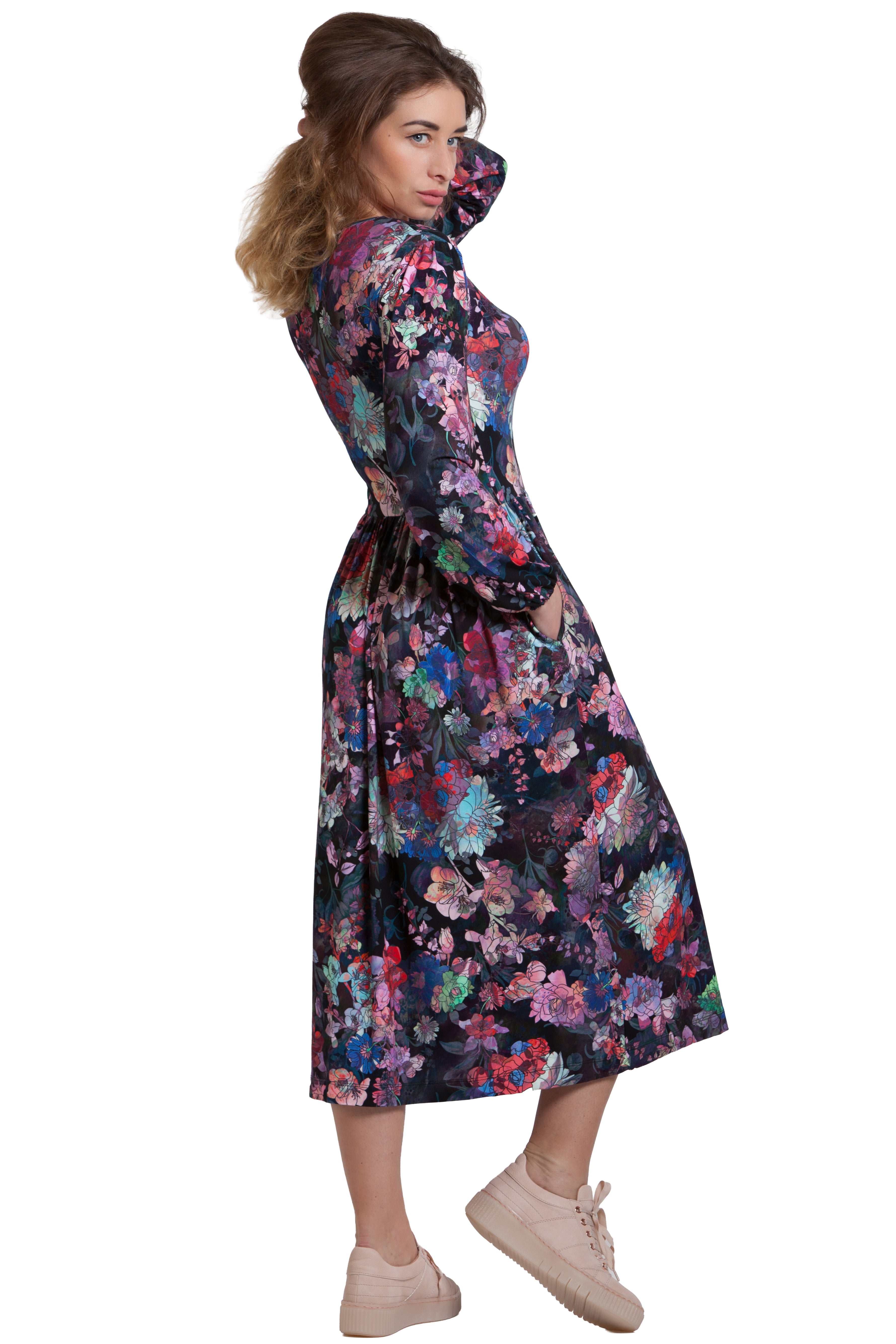 Casual Midi Dress Karime No24