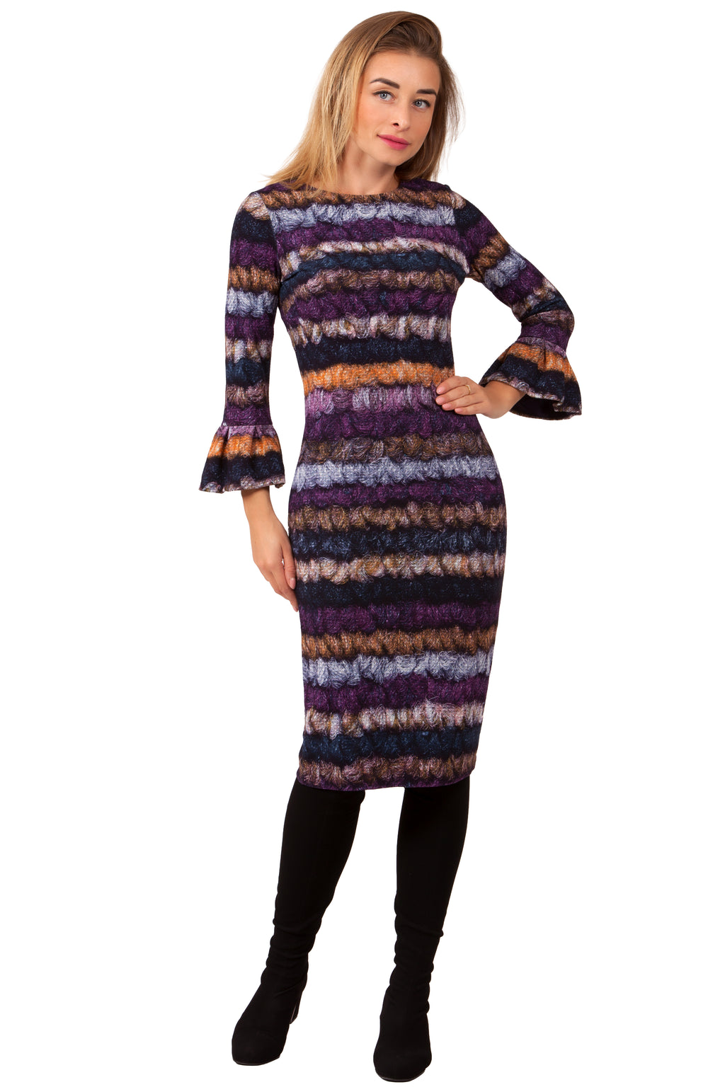 Elegant Dress Karime No28 — Magnolica Latvian Women's Clothing