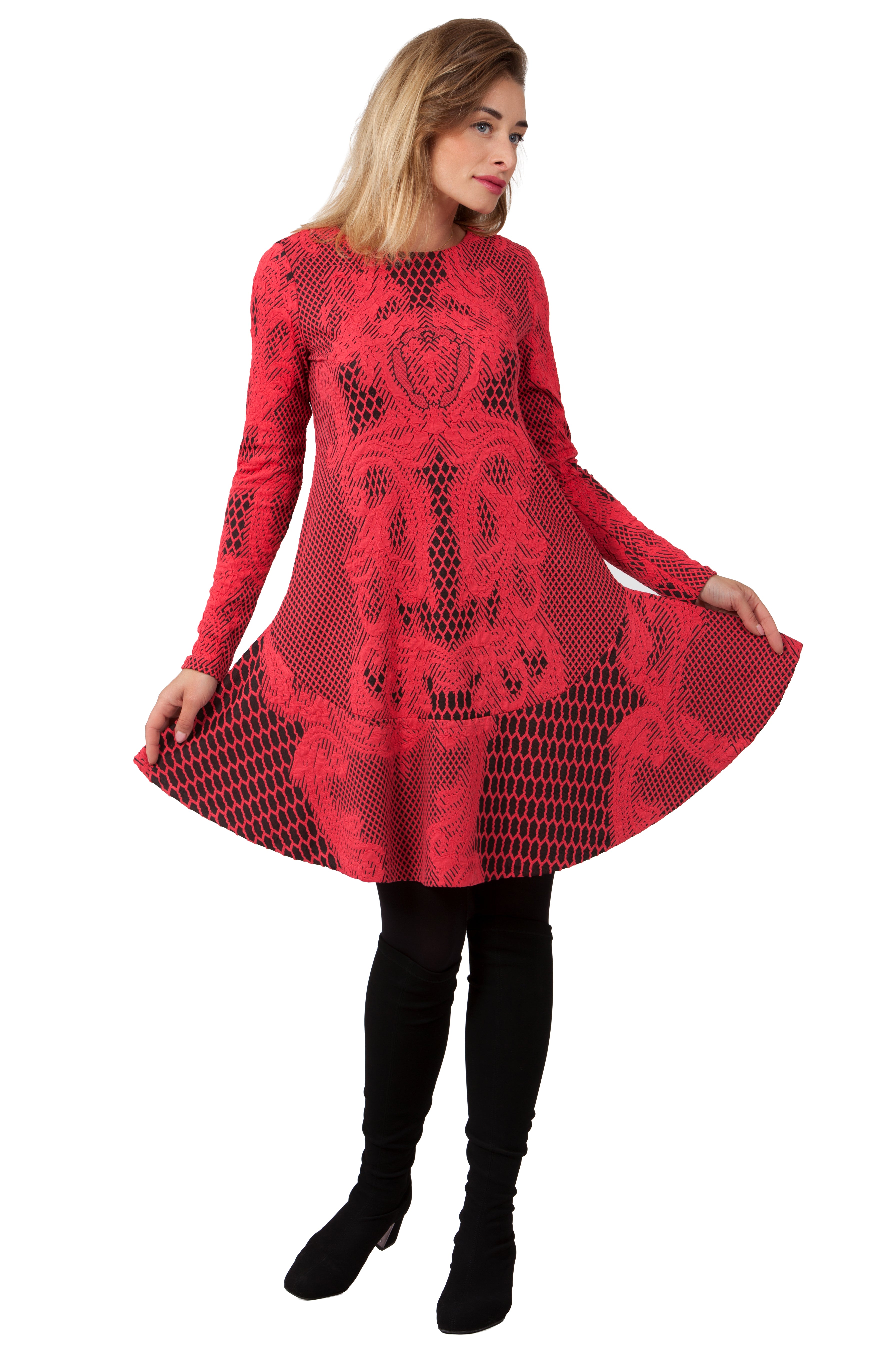 Casual Dress Terry No16 — Magnolica Latvian Women's Clothing