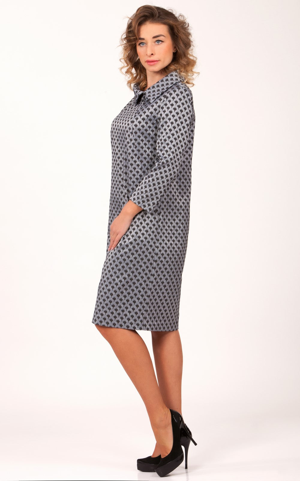 Elegant A-line Dress Karime No31