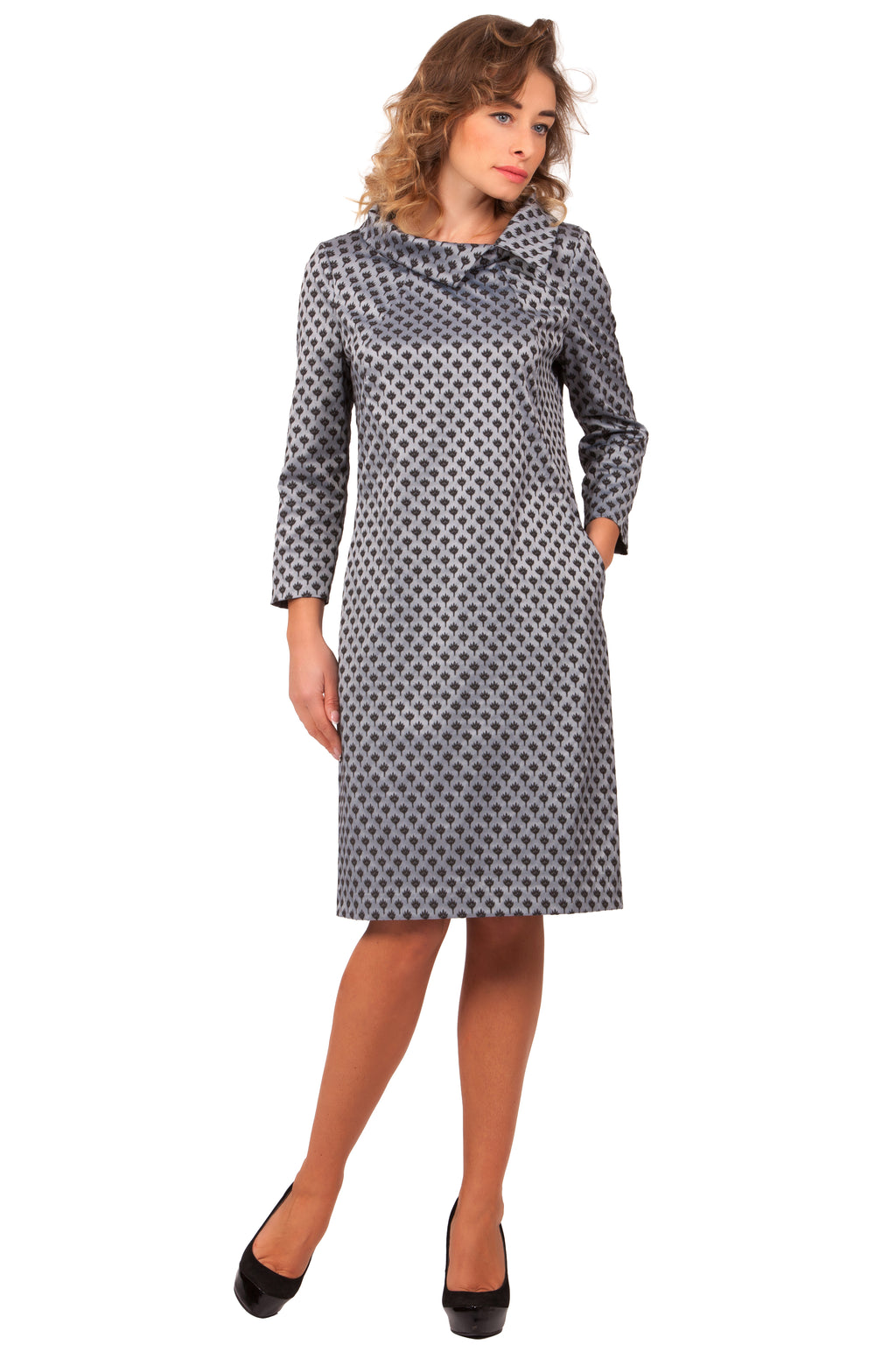 Elegant A-line Dress Karime No31