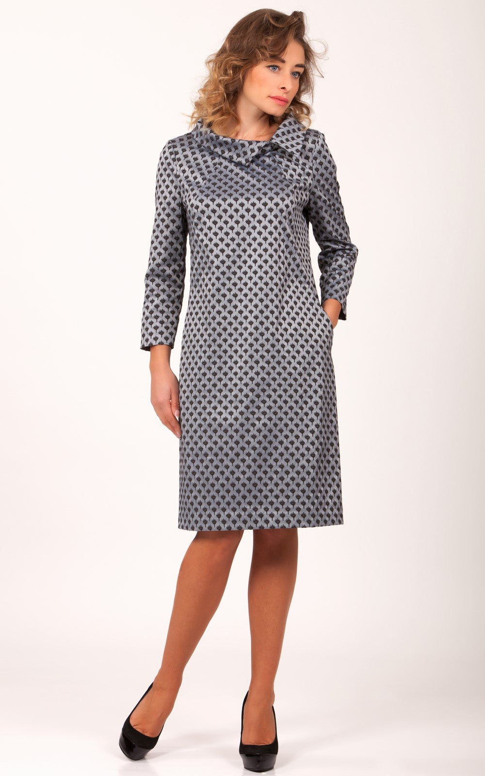 Elegant A-line Dress Karime No31