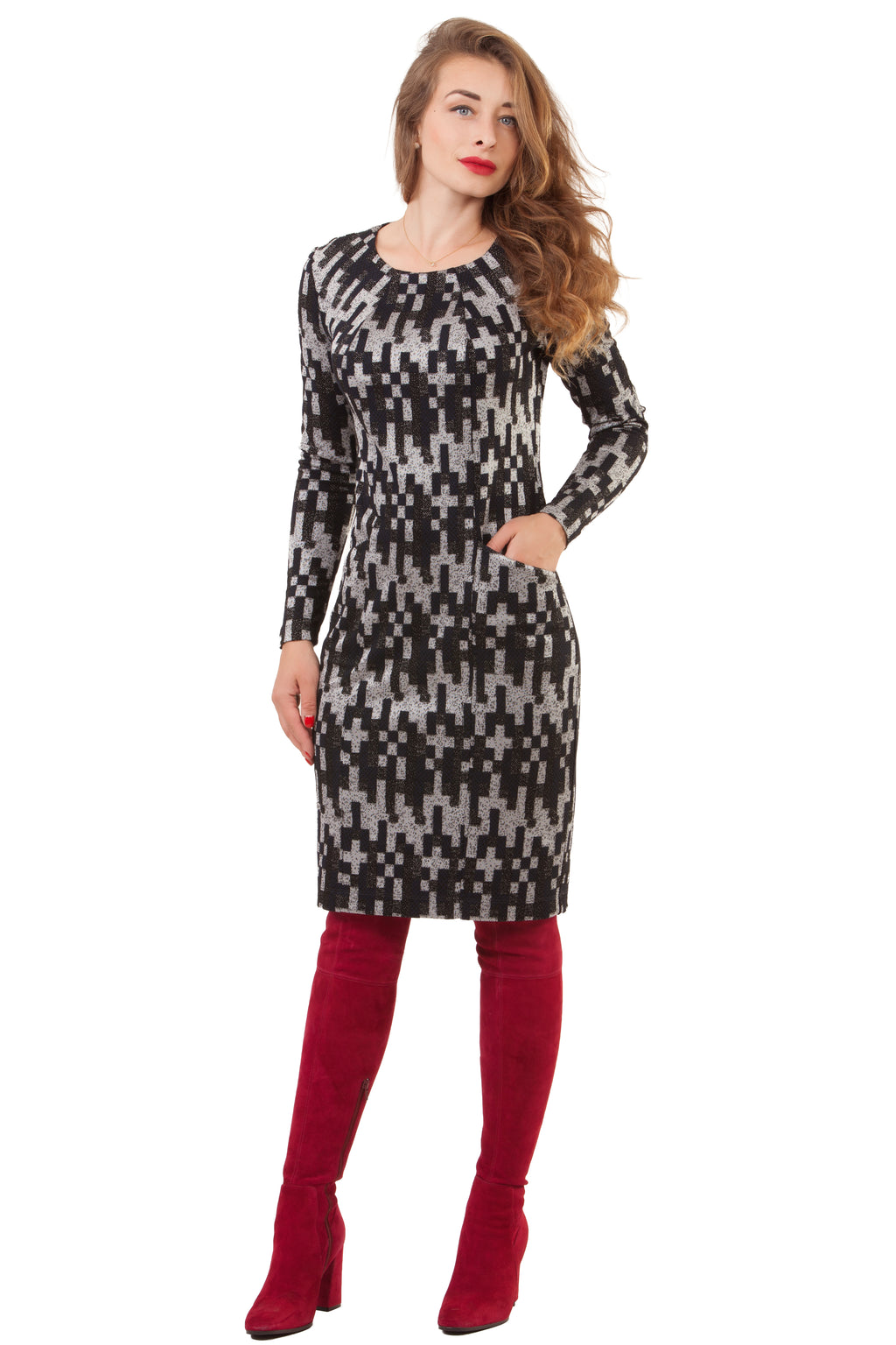 Everyday Dress Cary No11 — Magnolica Latvian Women's Clothing