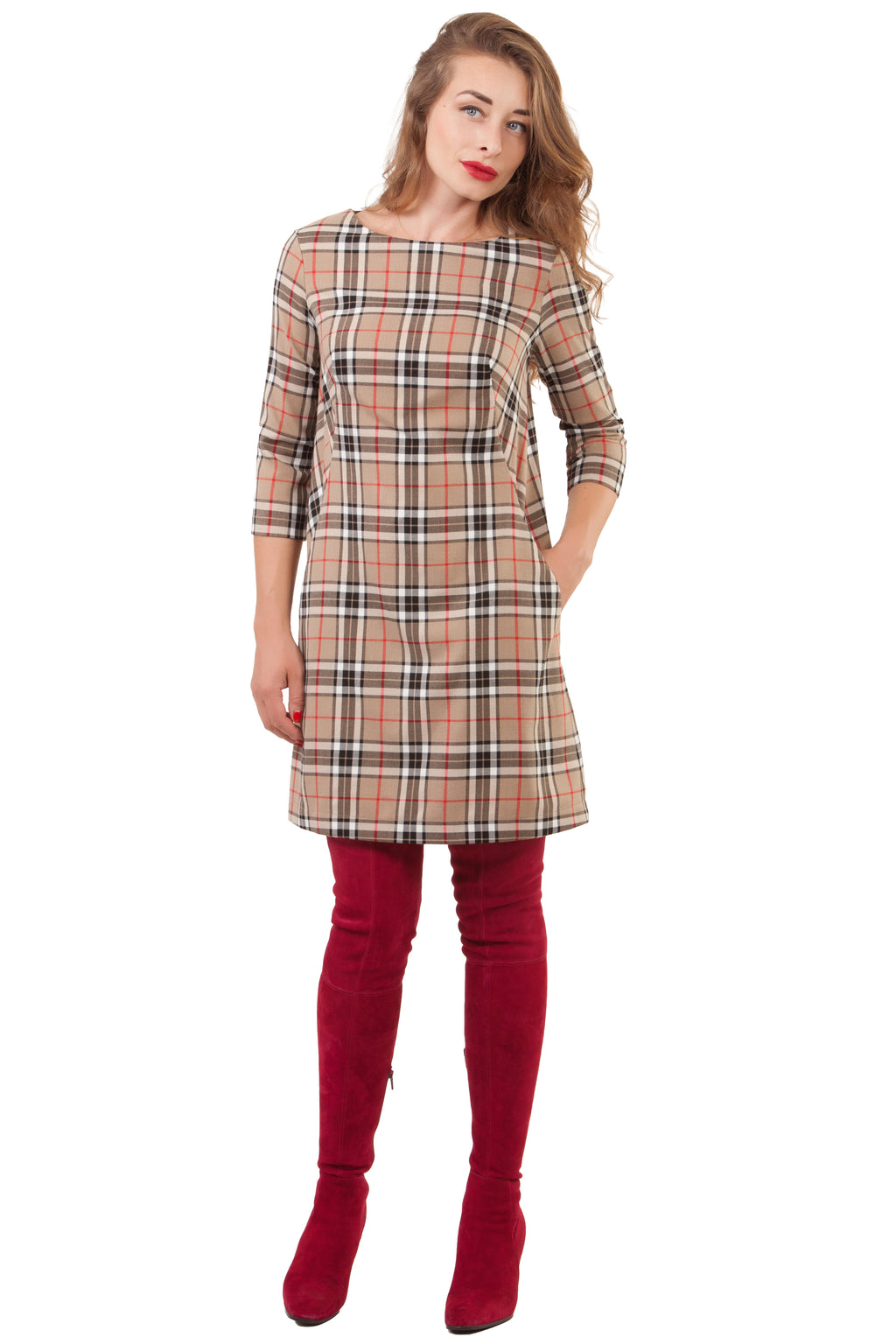 Everyday Mini Dress Cary No12 — Magnolica Latvian Women's Clothing