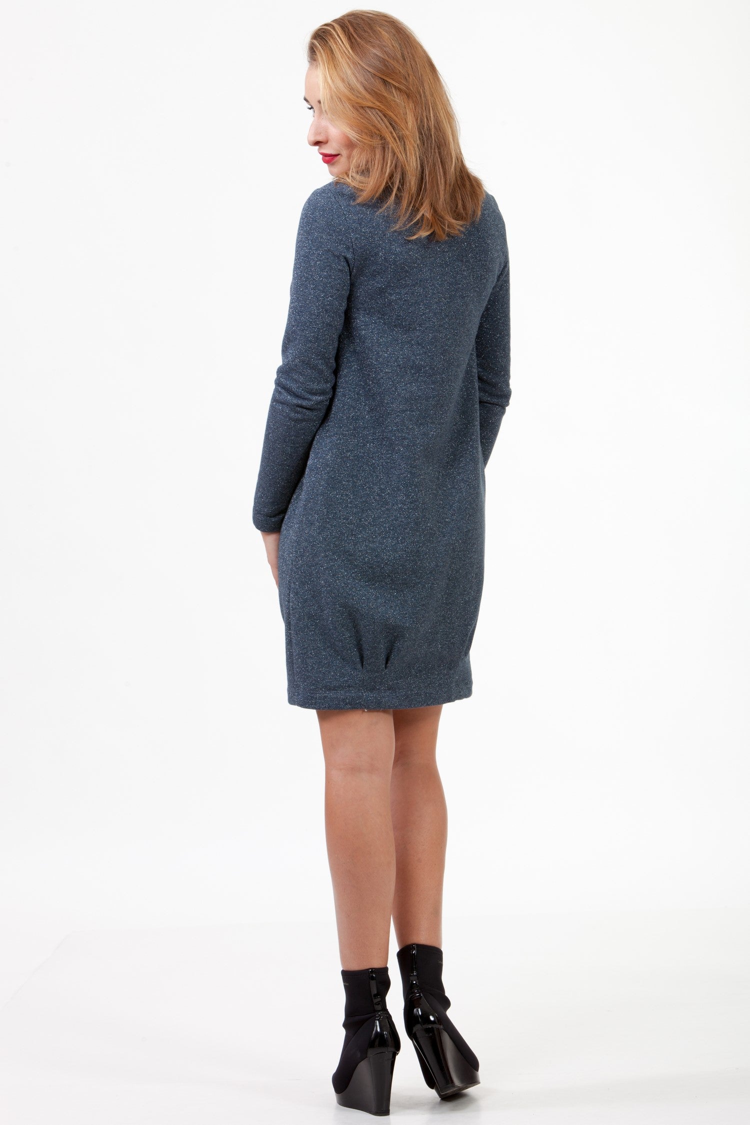 Casual Warm Tunic Dress Elayne No5