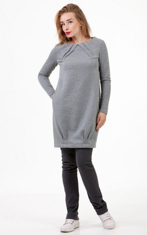 Casual Warm Tunic Dress Elayne No4