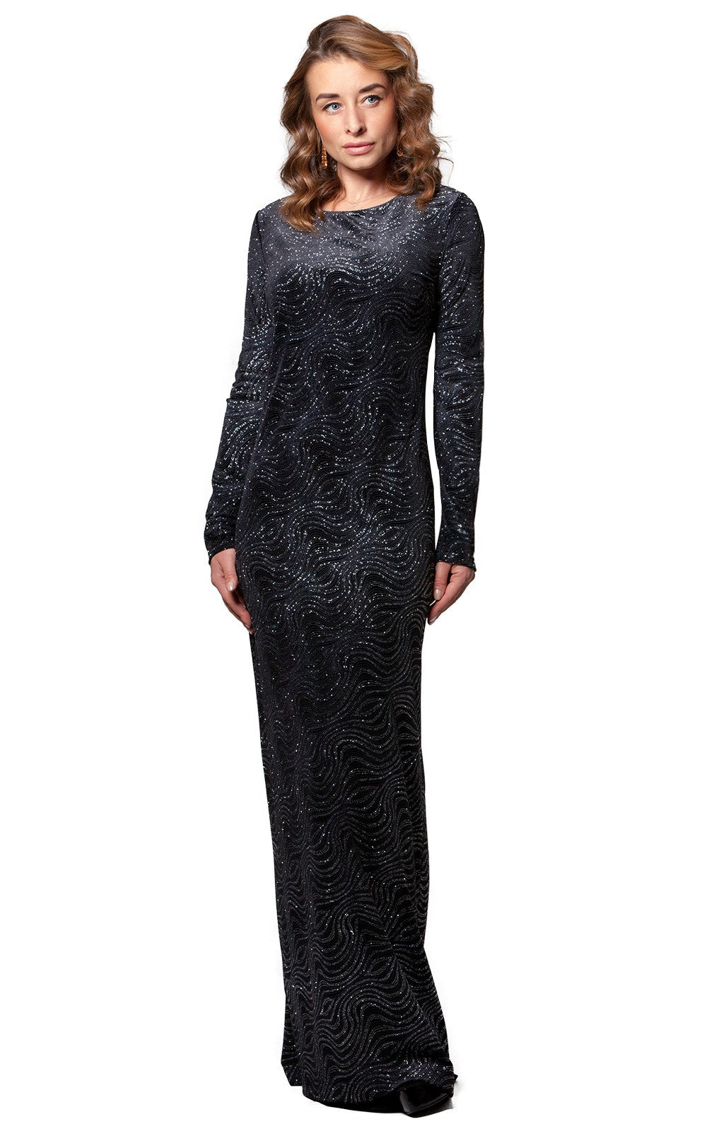 Elegant Velvet Dress Liza No04
