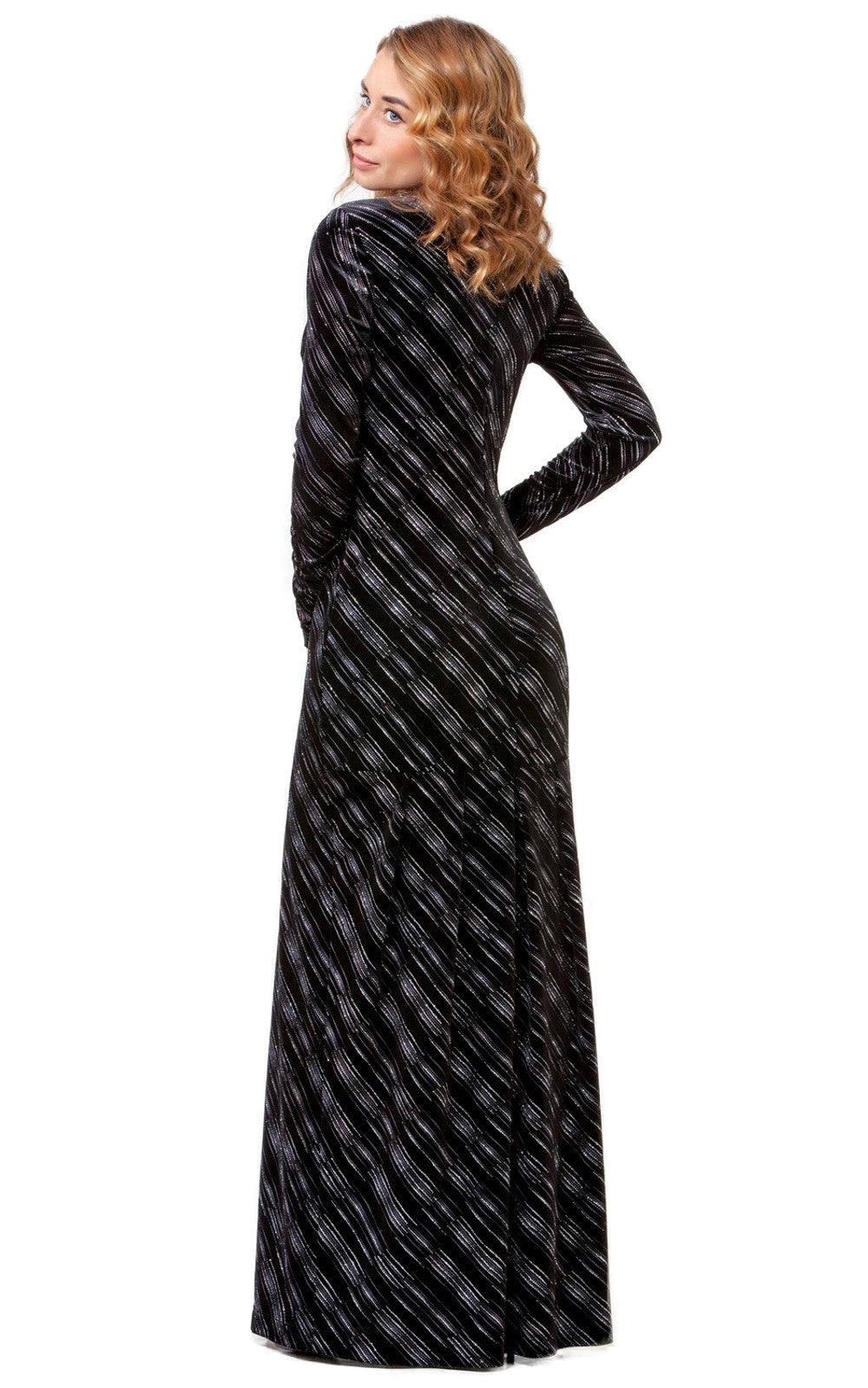 Elegant Velvet Dress Liza No05