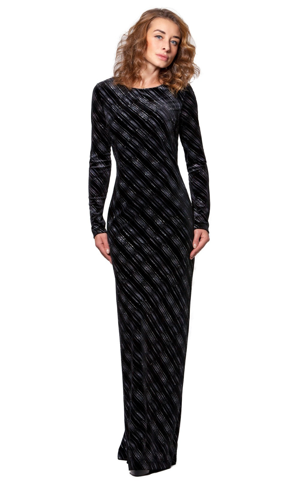 Elegant Velvet Dress Liza No05