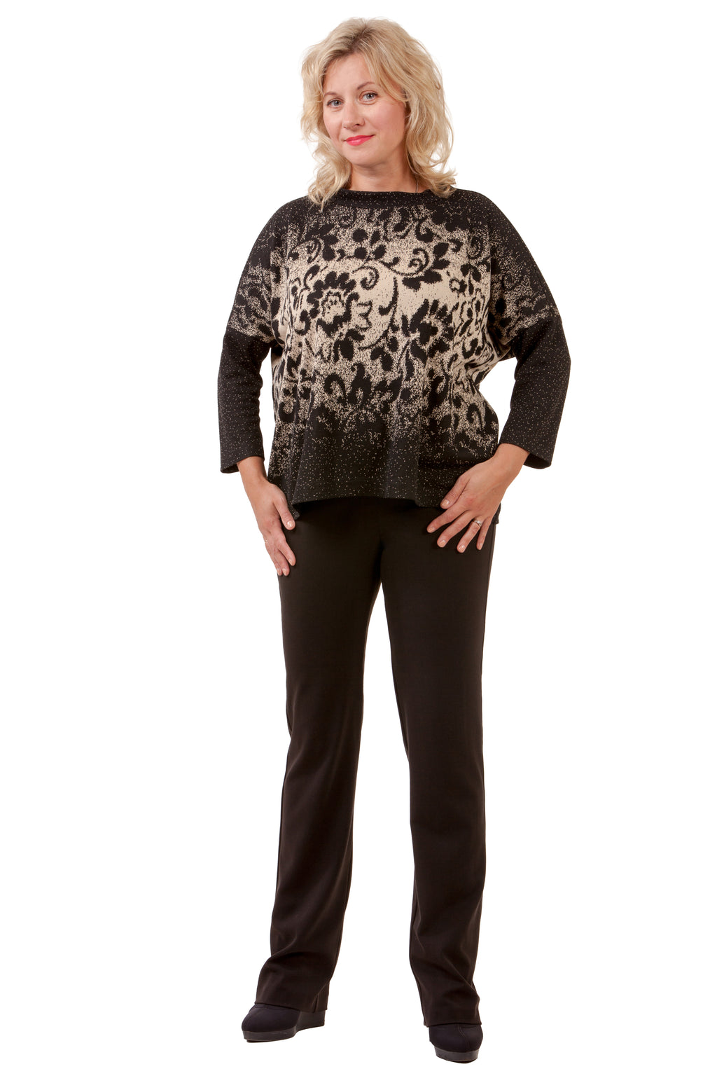 Casual Loose-fit Jumper Debora No3