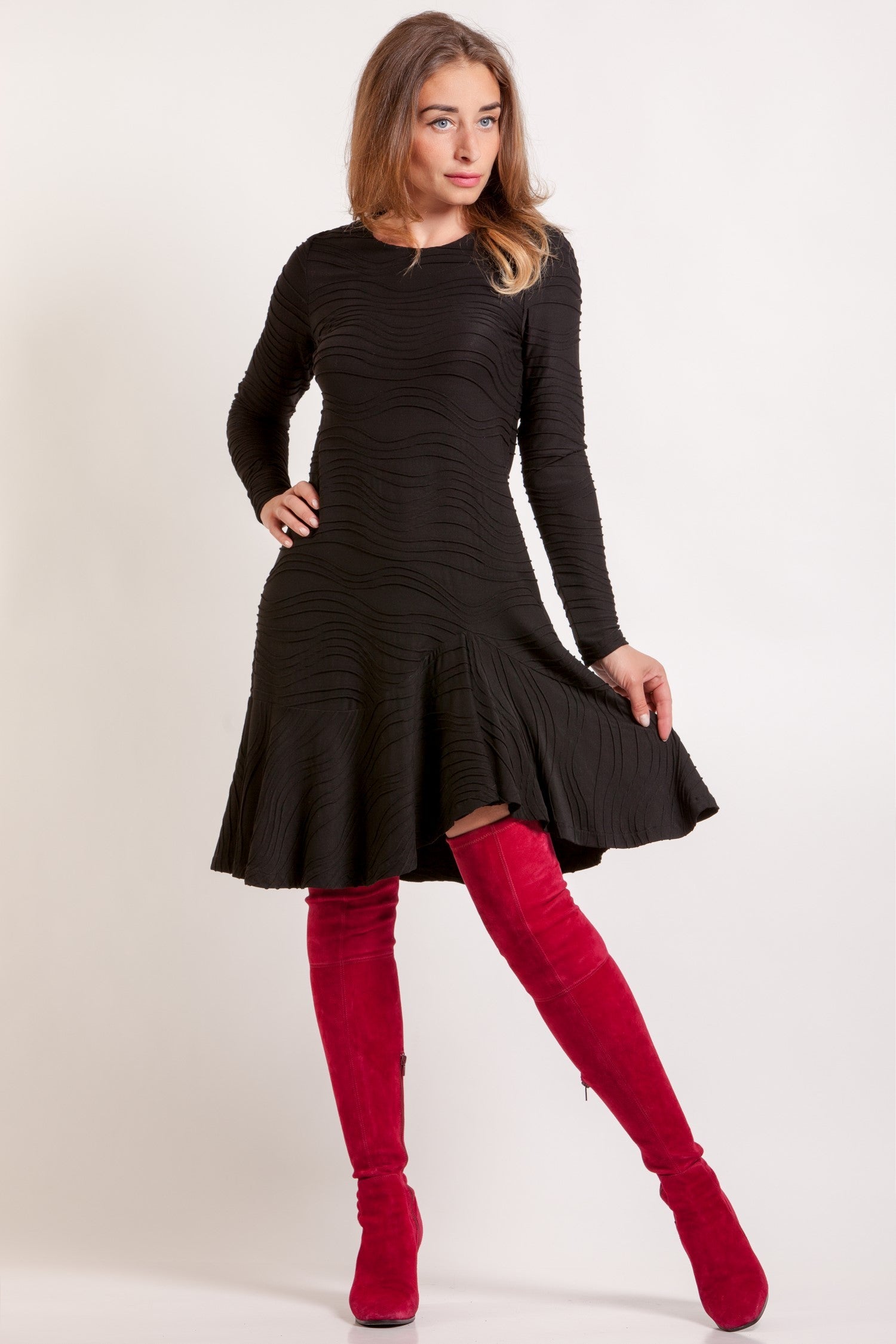 Charming Black Dress Alyssa No16