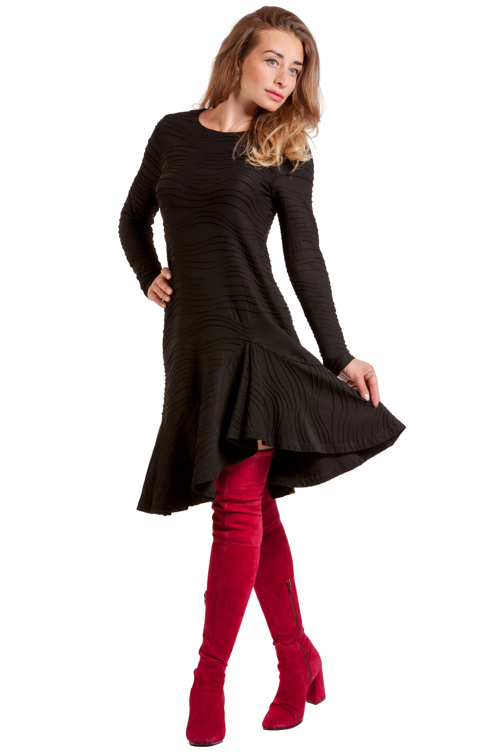 Charming Black Dress Alyssa No16