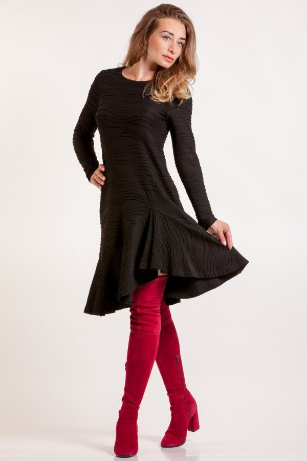 Charming Black Dress Alyssa No16