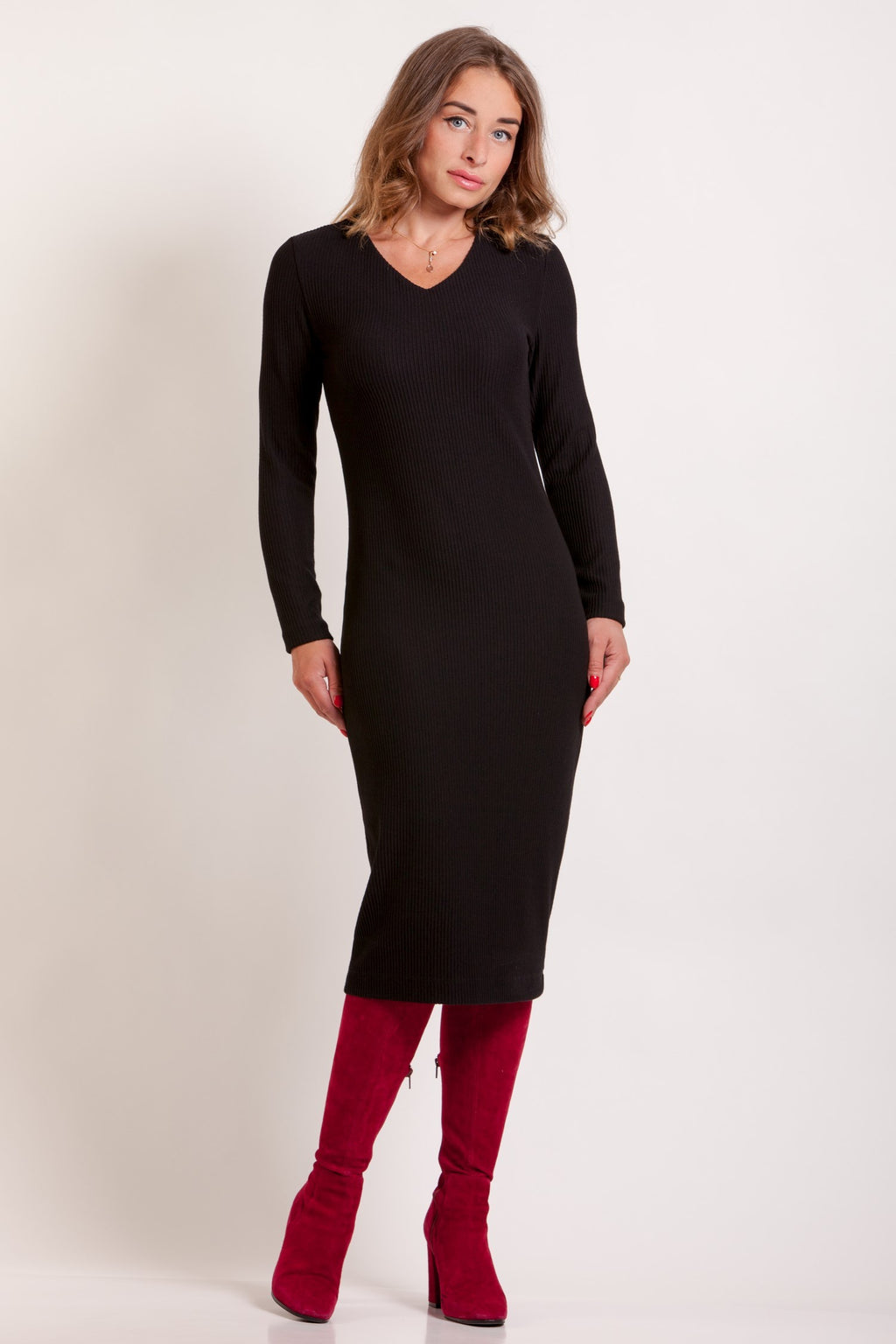 Black Sheath Dress Cary No2