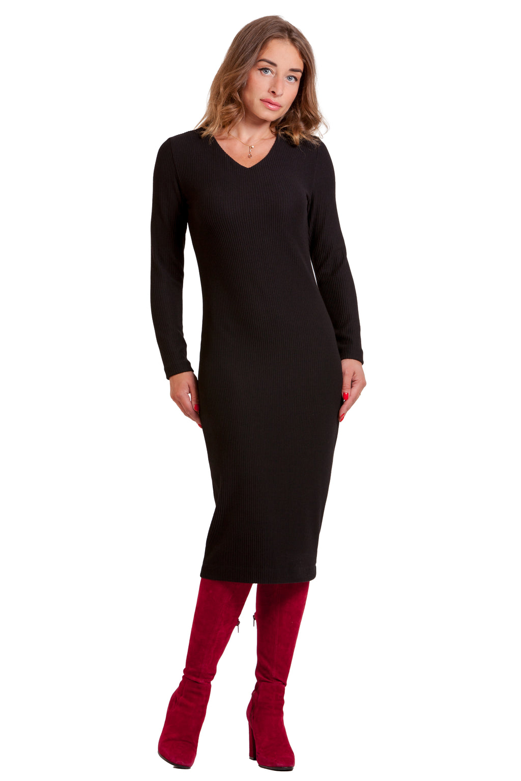 Black Sheath Dress Cary No2