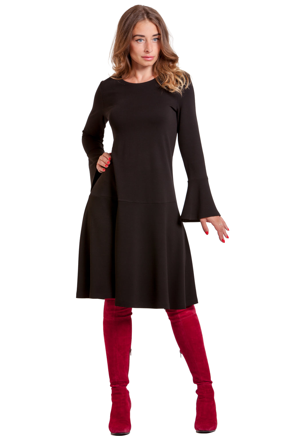 Elegant Knit Dress Cary No7