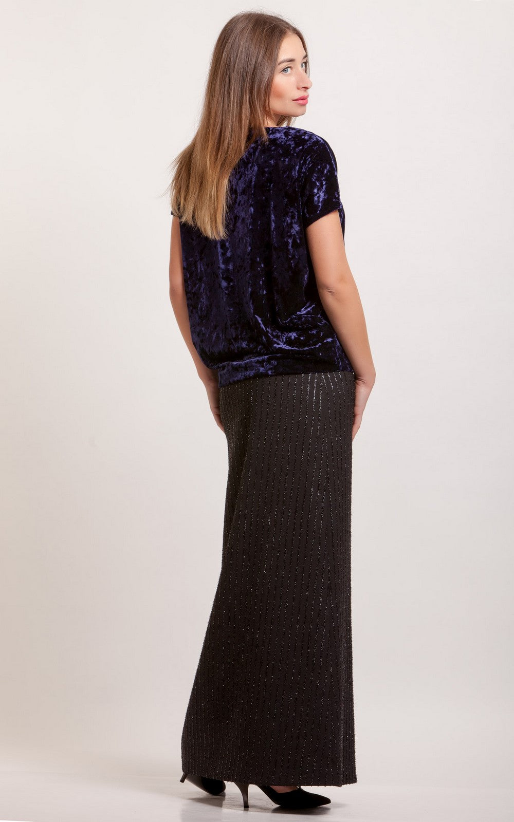 Velvet Loose-fit Top Olivia No10