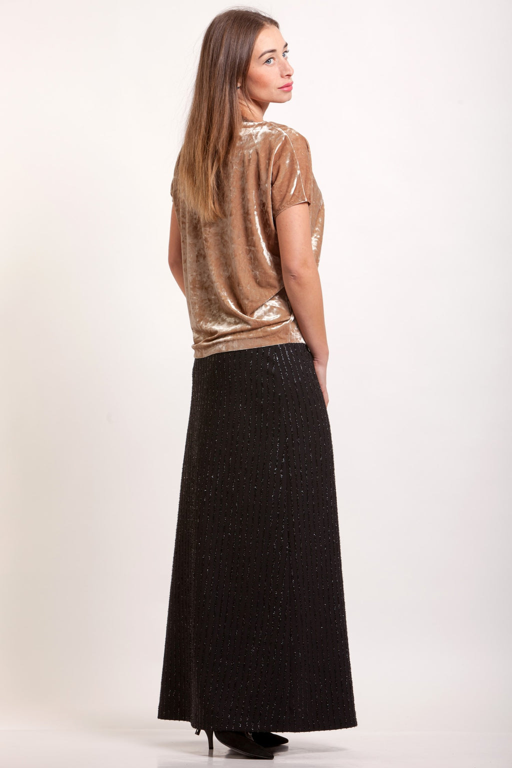 Velvet Loose-fit Top Olivia No8