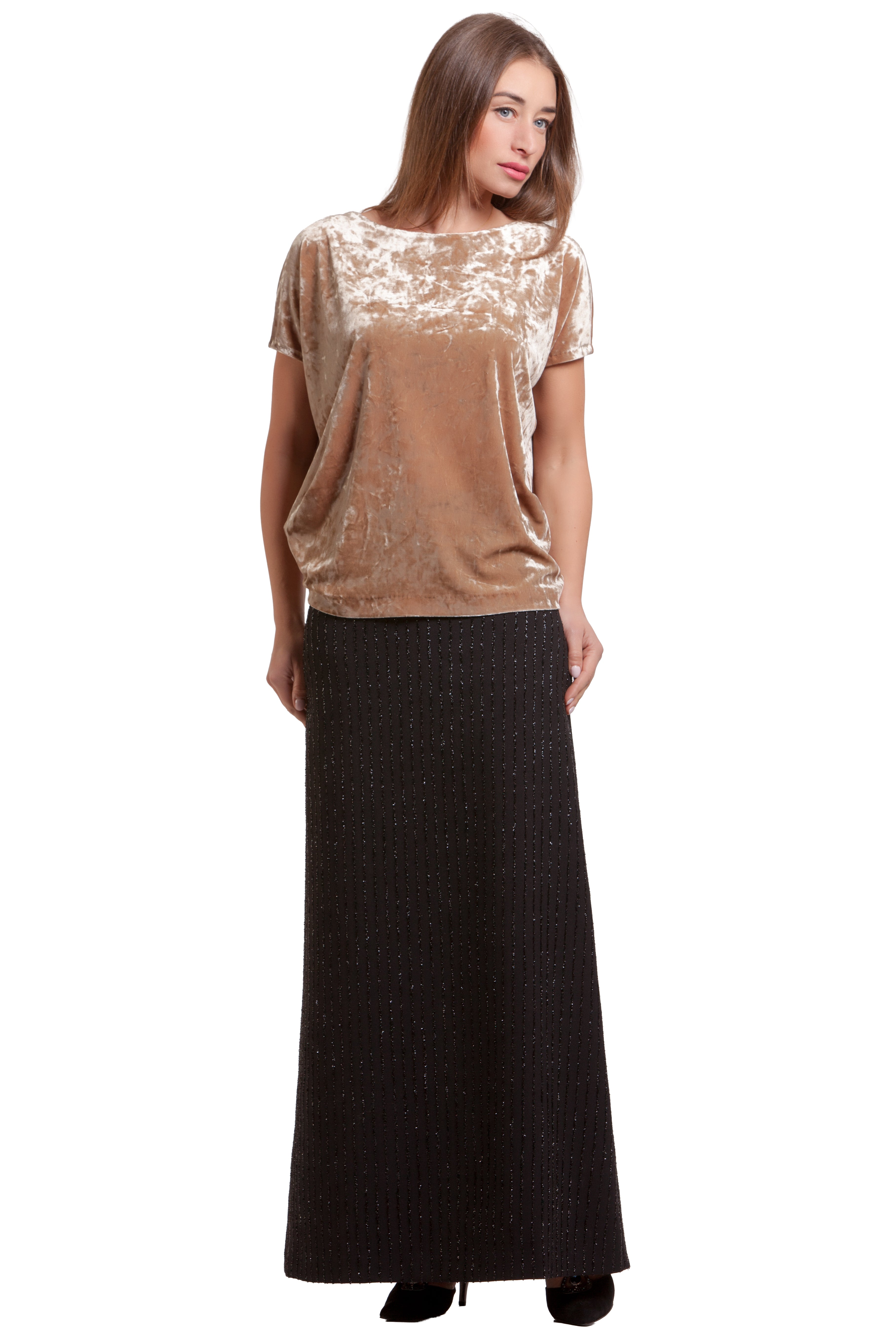 Velvet Loose-fit Top Olivia No8