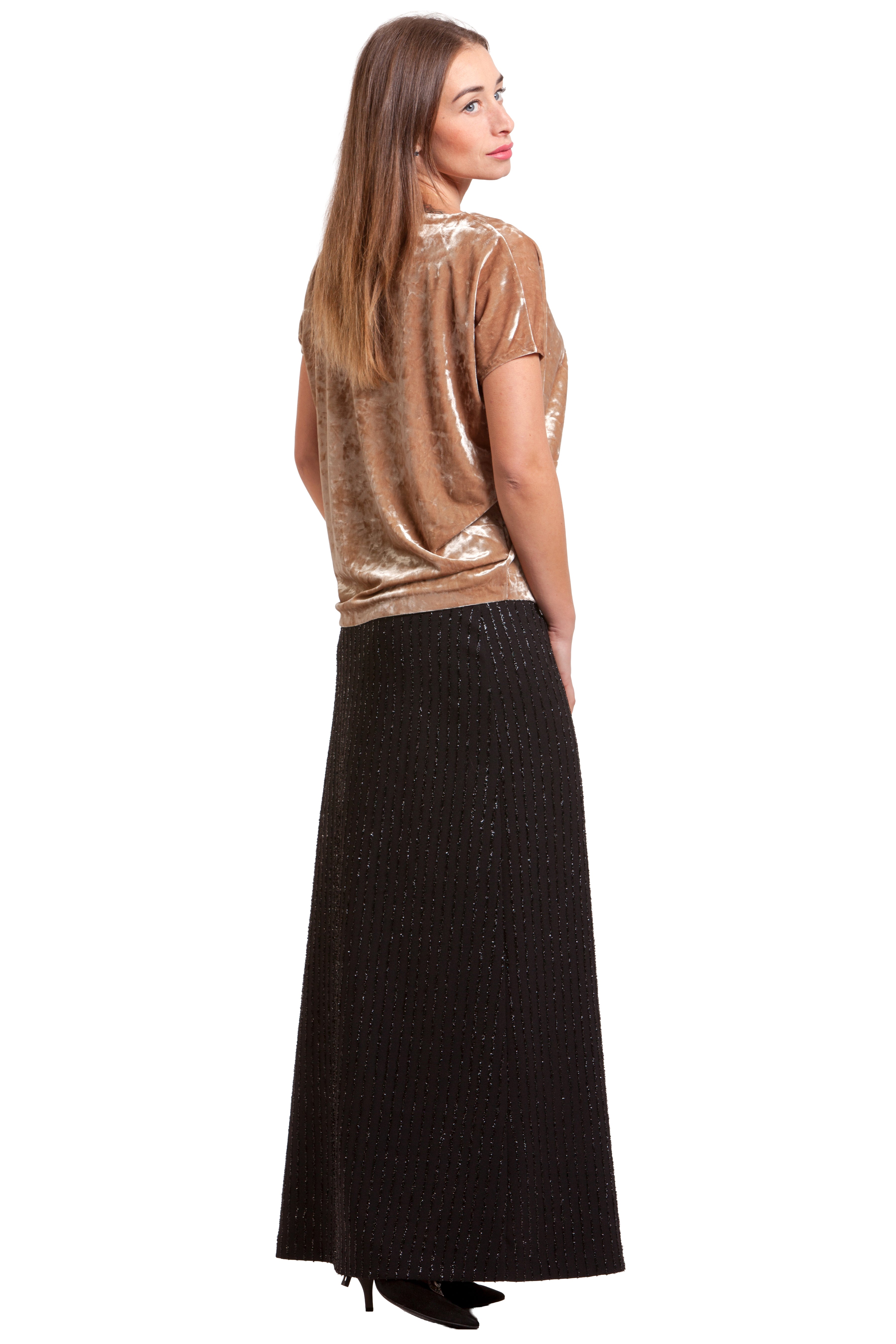 Velvet Loose-fit Top Olivia No8