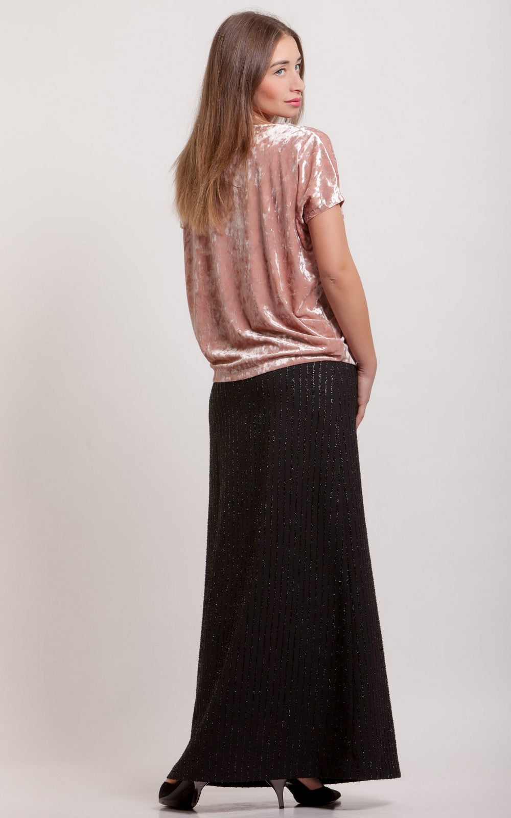 Velvet Loose-fit Top Olivia No9