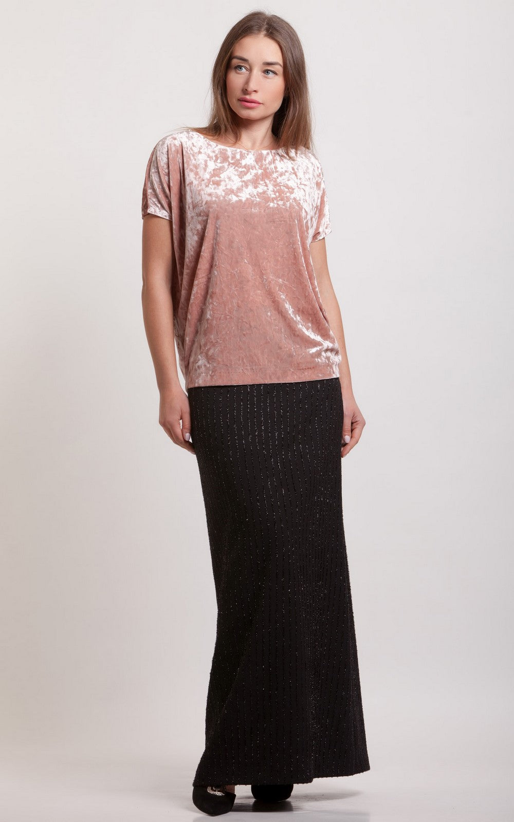 Velvet Loose-fit Top Olivia No9