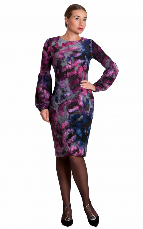 Платье вечернее фиолетовое Magnolica